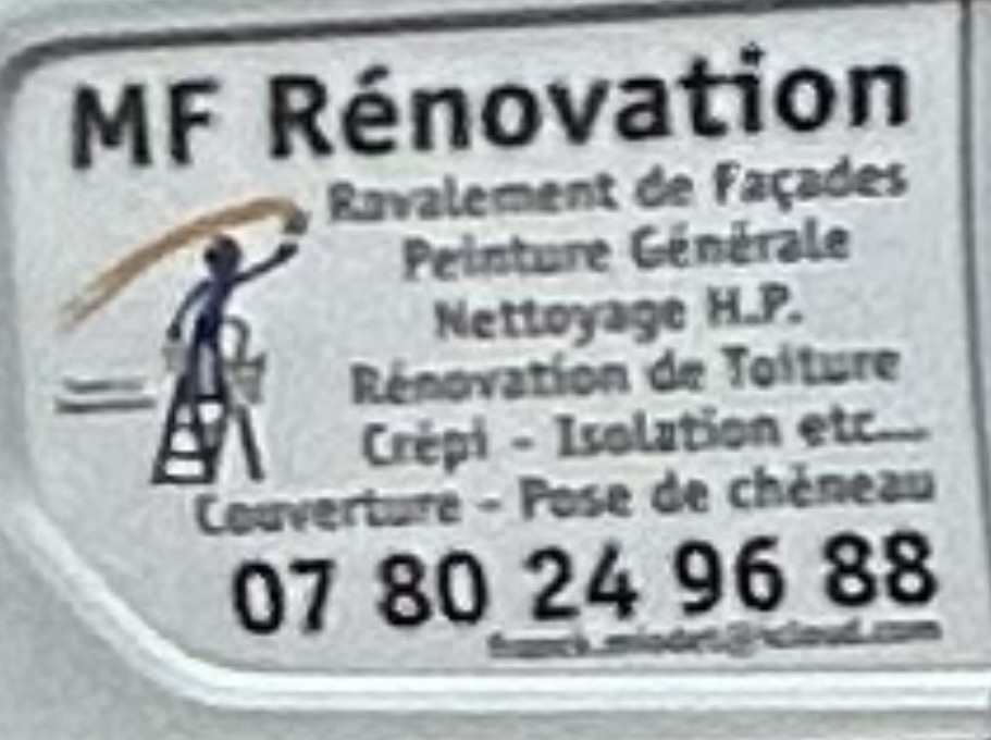 MF RENOVATION ARTISAN PEINTRE EN BATIMENT MARANGE SILVANGE 57